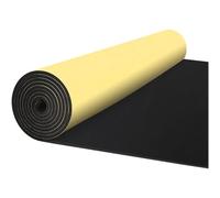 Cubierta suave para aro de baloncesto al aire libre, acolchado de espuma para postes cuadrados y redondos, almohadillas protectoras seguras para postes de lamas y postes de calle (negro, 0,3 cm, 9 m)