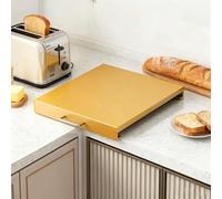 Cubierta superior de estufa de gas de 4 quemadores, protector de placa para cocinas pequeñas y encimeras, se adapta a 35 x 45 x 9 cm, accesorio esencial de cocina