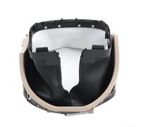 Cubierta superior de la columna de dirección para Mercedes-Benz Clase GLK X204 2008-2015, OEM A2046807308, negro beige plástico PU Trim