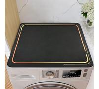 Cubierta superior de lavadora, protector a prueba de polvo para lavadoras y secadoras de carga frontal, cubierta antideslizante para horno microondas, 36 x 46 cm
