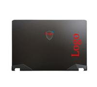 Cubierta Superior Negra para portátil con Logotipo Dragon Shield para MSI Raider GE77 HX 12U 12UGS 12UH 12UHS GE77 MS-17K5 Nueva