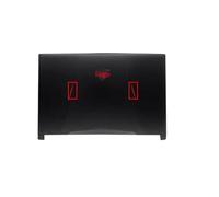 Cubierta Superior Negra para portátil con Logotipo Dragon Shield y Barra roja para MSI GL63 8RC 8RD 8RE 8RCS 8SC 8SD 8SDK 8SE 8SEK (Nueva)