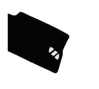 Cubierta Tablero Alfombrilla Antideslizante Salpicadero Coche Para Hyundai Para Kona 2023-2025 Para N-line Parasol Alfombra Funda Salpicadero(BLACK Leather,For Left Hand Drive)