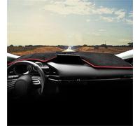 Cubierta Tablero Alfombrilla Salpicadero Coche Para Mazda 3 BP 2019-2025 Axela Parasol Funda Antideslizante Escritorio Instrumentos Accesorios Funda Salpicadero(A Red Side)
