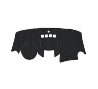 Cubierta Tablero Compatible Con Ford Para Fiesta 2009-2016 Sin Head-Up Display Alfombra Antideslizante Cubierta Para Tablero Protector Solar(Left Hand Drive)