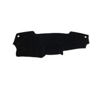 Cubierta Tablero Compatible Con Nissan Para Versa Sedan 2011-2018 March Micra K13 2010-2016 Cubierta Para Tablero De Automóvil Tapete Parasol Alfombra(Left Hand Drive,Black Black Edge)