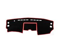 Cubierta Tablero Compatible con Nissan para Xtrail T31 2008 2009 2010 2011 2012 2013 Cubierta para Tablero De Automóvil Alfombrilla Cojín para Visera Solar(Left Hand Drive,Black Red Edge)
