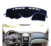 Cubierta Tablero Instrumentos Automotriz Cubierta Protectora Salpicadero Coche Almohadilla Protectora Para Infiniti Para Q50 2014 2015 2016 2017 2018 Accesorios Tablero Alfombra Sombrilla