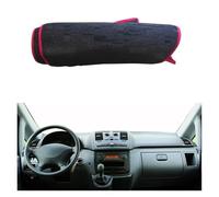 Cubierta Tablero Para Benz Para Vito W639 2010-2015 LHD RHD Cubierta Interior Tablero Instrumentos Automóvil Alfombrilla Cojín Alfombra Parasol Funda Salpicadero(Red)
