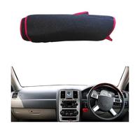 Cubierta Tablero Para Chrysler 300C 2004-2010 LHD RHD Tablero Instrumentos Alfombra Auto Sun DashMat Parasol Cubierta Automóvil Alfombrilla Funda Salpicadero(RHD Red Edge)