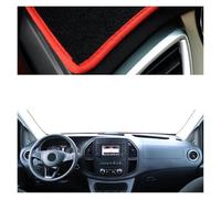 Cubierta Tablero Para Hyundai Para I20 III 2020-2025 Evite La Luz Almohadilla Accesorios Estuche Alfombra Automóvil Cubierta Tablero DashMat Funda Salpicadero(Red LHD)