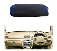 Cubierta Tablero Para Kia Para Pride Auto Sun Shade DashMat Anti-UV Anti-sol Alfombra Dash Mat Cubierta Salpicadero Coche Alfombra Pad Funda Salpicadero(RHD Blue Edge)