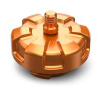 Cubierta Tanque Aceite Fluido Motocicleta Tapa Del Depósito De Combustible Para Gasolina EC 300 250 250F 350F EX 2021-2026 ES 350 500 EW 500F(Naranja)