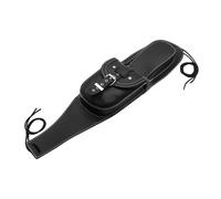 Cubierta Tanque Combustible Cuero Sintético para Motocicleta/Bolsa Panel para Rebel para CMX 300 500 2017 2018 2019 2020 2021(Negro)