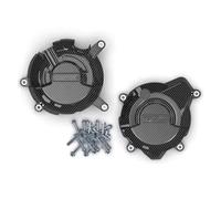 Cubierta Tapa del cárter estátor Compatible con 450MT 450RR 2023-2026 Compatible con 450SR 23-2026 450NK 24-2026 Cubierta Protectora del Motor Protección de la Cubierta del Motor(1 Set-CF)