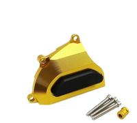 Cubierta Tapa del cárter estátor Compatible con CBR 600 CBR600RR F5 2003-2006, Protector contra choques de Motocicleta, Cubierta de estator, Almohadilla Deslizante Que Cae(Gold)