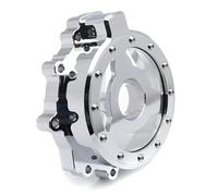 Cubierta Tapa del cárter estátor Compatible con Piezas de Motocicleta ZX6R 2007-2022, Cubierta de estator de Motor de cárter Cromado Izquierda(MT313-033A-NINJA-CD)