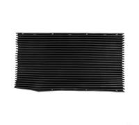 Cubierta telescópica de fuelle de acordeón para riel guía de fresadora/protector de virutas de goma flexible con ribete de acero inoxidable/manga protectora a prueba de aceite para torno CNC y