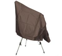 Cubierta telescópica para equipos de observación para protección construida con capa exterior recubierta de plata para una mejor defensa contra los rayos UV y la lluvia (café 210D)