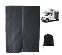 Cubierta térmica magnética para puerta, cubierta de aislamiento de ventana de invierno, pantalla de ahorro de energía para , remolque, hotel, dormitorio, cocina, baño, sala de estar