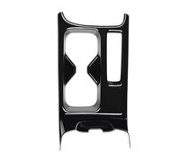 Cubierta Tira Panel Compatible Con HRV Para HR-V Para Vezel 2021 2022 Coche Consola Central Negra Brillante Soporte Para Vasos Decoración Cubierta Pegatinas Embellecedoras