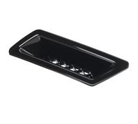 Cubierta toma aire capó Compatible Con Civic 2016-2021 AU04 Parachoques Delantero Negro Brillante Coche Ventilación Capó Decoración Salida Aire Accesorios