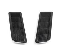 Cubierta Toma De Aire Capó 1 Par Universal 17x5 Pulgadas Panel De Enfriamiento Aire Lamas Ventilación Capó Juego De Molduras Cubierta Admisión Flujo Exterior Accesorios Auto(Black2)