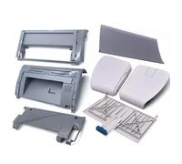 Cubierta Transparente Caja de Papel de la Puerta Frontal Marco de la Puerta Frontal Cubiertas Laterales Izquierda y Derecha Carcasa Completa de Impresora Compatible with Canon LBP2900 3000(E)