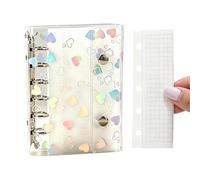 Cubierta Transparente Carpeta | PVC Transparente Recargable Universal,Cubierta para Cuaderno, Carpeta, Planificador y Agenda - para diario, desplazamientos diarios, viajes de negocios y archivos de of