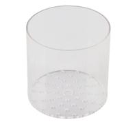 Cubierta Transparente de acrílico para alimentador de corales, Protector de alimentación de corales para acuarios Que Evita Que los Peces y los camarones roben Comida, para una Ali (120mm)