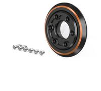 Cubierta Transparente del Enchufe del alternador para Sportster S RH1250S 1250 RA1250 21-2024 Nightster 2023-2024 Compatible con de Motocicleta seleccionados(Black Orange)