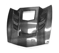 Cubierta Transparente del Motor del capó de Fibra de Carbono Real Compatible con Chevrolet Corvette C6 C7 2014 2015 2016 2017 2018 2019