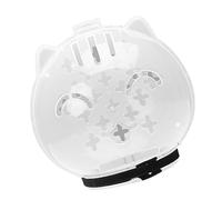 Cubierta Transparente para Botella de Chat, 13,8 x 13,6 x 6,5 cm, Casco de Astronauta Ajustable, previene el Cuidado, los arañazos, la protección, el Bacalao, Herramienta de Tratamiento,