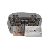 Cubierta transparente para mesa de patio, impermeable, panel protector de PVC con cordón antiamarre para muebles de exterior, protector de mesa de jardín duradero (color: C FRO)