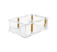 Cubierta transparente para tablero de desarrollo, cubierta protectora de acrílico, fácil acceso y montaje rápido, carcasa de acrílico para disipación de calor