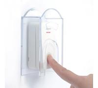 Cubierta Transparente para Timbre Inalámbrico Exterior, Plástico Resistente al Agua, Adecuada para Botón de Timbre, Pulsador, Timbre Inalámbrico, Juego de Timbre Exterior (11x7x4 cm)