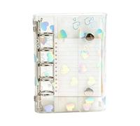 Cubierta Transparente Protectora para Carpeta Anillas,Fundas Transparentes PVC,Cubierta transparente protectora para cuaderno archivador - para Diarios de Viaje Viajes Negocios Archivos Oficina