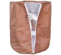 Cubierta transpirable para plantas para protección contra heladas y clima frío, manta de invierno de forro polar hortícola no tejida para camas elevadas, 45 x 70 cm (40 x 40 cm)