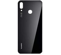 Cubierta trasera de batería de cristal para Huawei P20 Lite, color negro nuevo