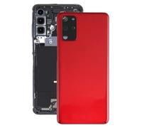 Cubierta trasera de repuesto para teléfono móvil para Galaxy S20+ cubierta trasera de batería con cubierta de lente de cámara pieza de reparación