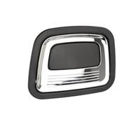 Cubierta Trasera Del Maletero Placa Inferior Alfombra Manija Cubierta Rueda Repuesto Cerradura Para C GLA GLC Clase W292 W253 W166(Black)