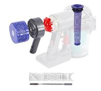 Cubierta trasera del motor + filtro HEPA pre & post compatible con Dyson V6 DC58 DC59 DC62 DC72 DC74 SV03 SV04 SV05 SV06 SV07 SV08 SV09 piezas de repuesto de filtro de actualización