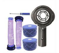 Cubierta trasera del motor + juego de filtros HEPA pre y post para aspiradoras Dyson V6 DC58 DC59 DC62 DC72 DC74