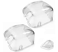 Cubierta trasera para comedero automático de microchip para gatos, evita el robo de alimentos, a prueba de polvo, fácil de instalar (paquete de 2)