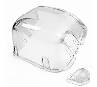 Cubierta trasera para comedero automático de microchip para gatos, evita el robo de alimentos, a prueba de polvo, fácil de instalar (paquete de 1)