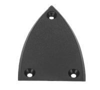 Cubierta Triangular para Varilla de Armadura, Cubierta de Varilla de Armadura de Plástico con 3 Orificios para Piezas de Repuesto de Guitarra Eléctrica Acústica de bajo