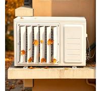 Cubierta Universal de la Unidad de Aire Acondicionado , Cubierta de Guía de Deflector de Soplado Anti-directo de Salida de Aire del Condensador de CA, Cubierta de Rejilla de Ventilación de Aire