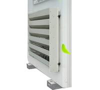 Cubierta universal para aire acondicionado al aire libre, escudo directo contra el viento, protector antiflujo de aire directo, tapa condensadora de bomba de calor resistente a la intemperie