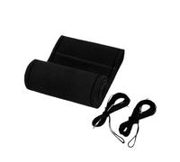 Cubierta Universal para Volante De Coche Trenzada con Agujas E Hilo Protector Interior Antideslizante