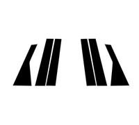 Cubierta Ventana A B Pilar Compatible Con Kia Para Sorento 2015 2016 2017 2018 2019 2020 6 Pegatinas Pulidas Postes Pilares Molduras Puertas Ventanas Accesorios Exteriores Automóviles